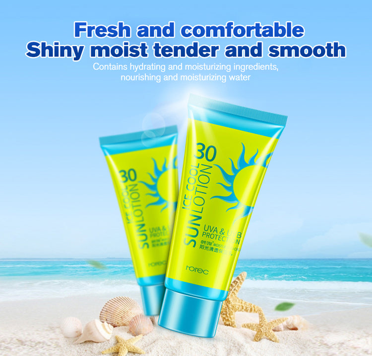 Sunscreen Cream Protetor Facial Cream Sunscreen Clear Moisturizing Lotion - LoKeyHigh Variety shop