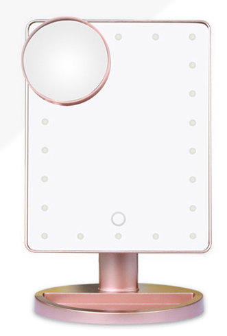 22 LED Light Touch Screen Makeup Mirror - LoKeyHigh Variety shop