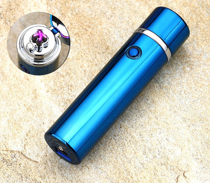 Electric Double Pulse Lighter Pipe USB Lighter Smokeless Windproof Cigarette Cigar Lighters - LoKeyHigh Variety shop