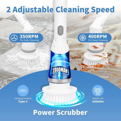 Electric Spin Scrubber Brush