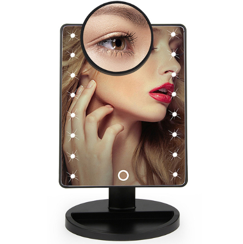 22 LED Light Touch Screen Makeup Mirror - LoKeyHigh Variety shop