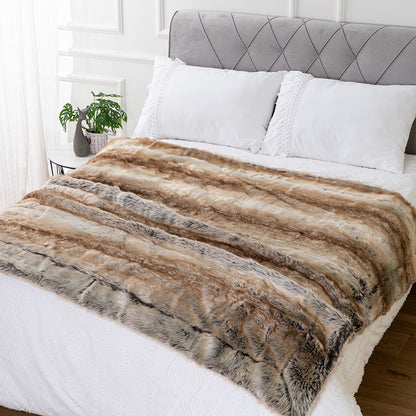 Luxury Faux Fur Throw Blanket - LoKeyHigh Variety shop