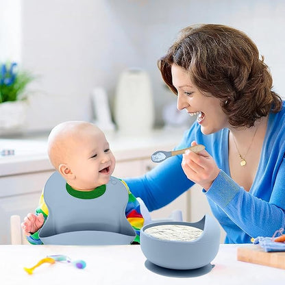 Premium Baby Silicone Feeding Set