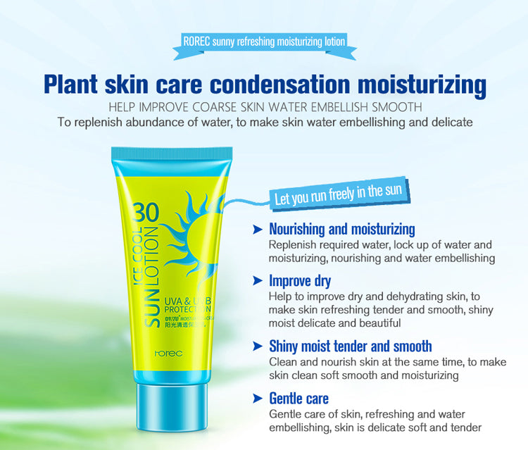 Sunscreen Cream Protetor Facial Cream Sunscreen Clear Moisturizing Lotion - LoKeyHigh Variety shop