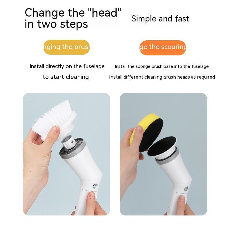 Electric Scrubber Cleaning Multifunction Brush