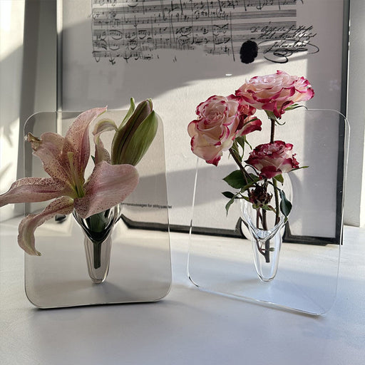 Creative Art Frame Vase Acrylic - LoKeyHigh Variety shop